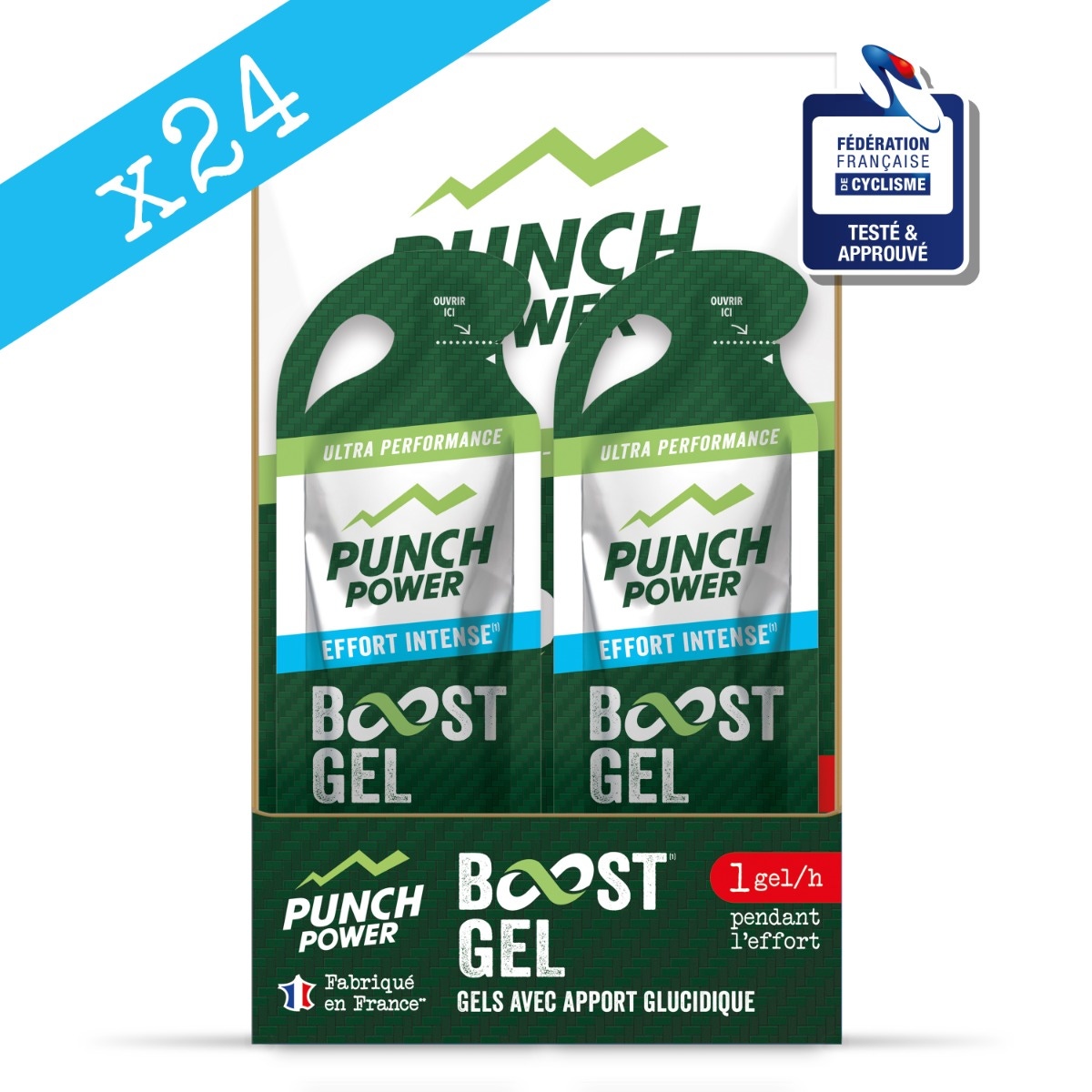 Punch Power BOOST GEL – Effort Intense – Goût Citron