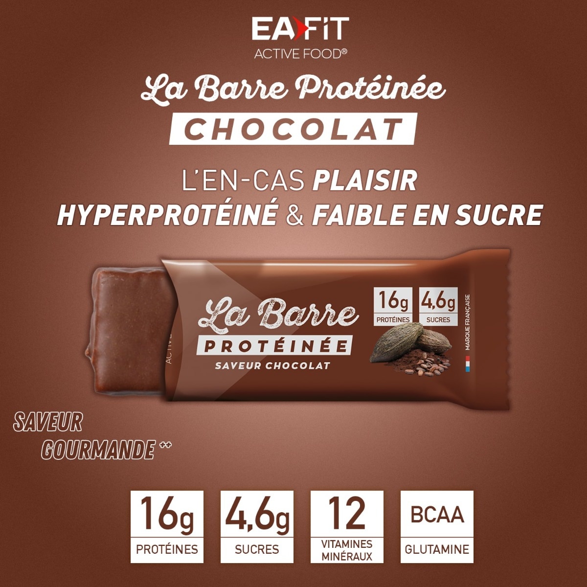 EAFIT The Protein Bar Unidad de chocolate