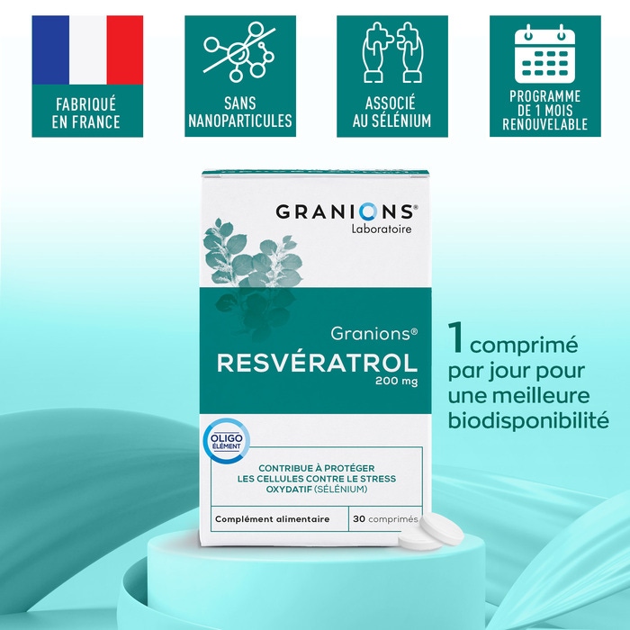 Granions Resveratrol 30 cápsulas