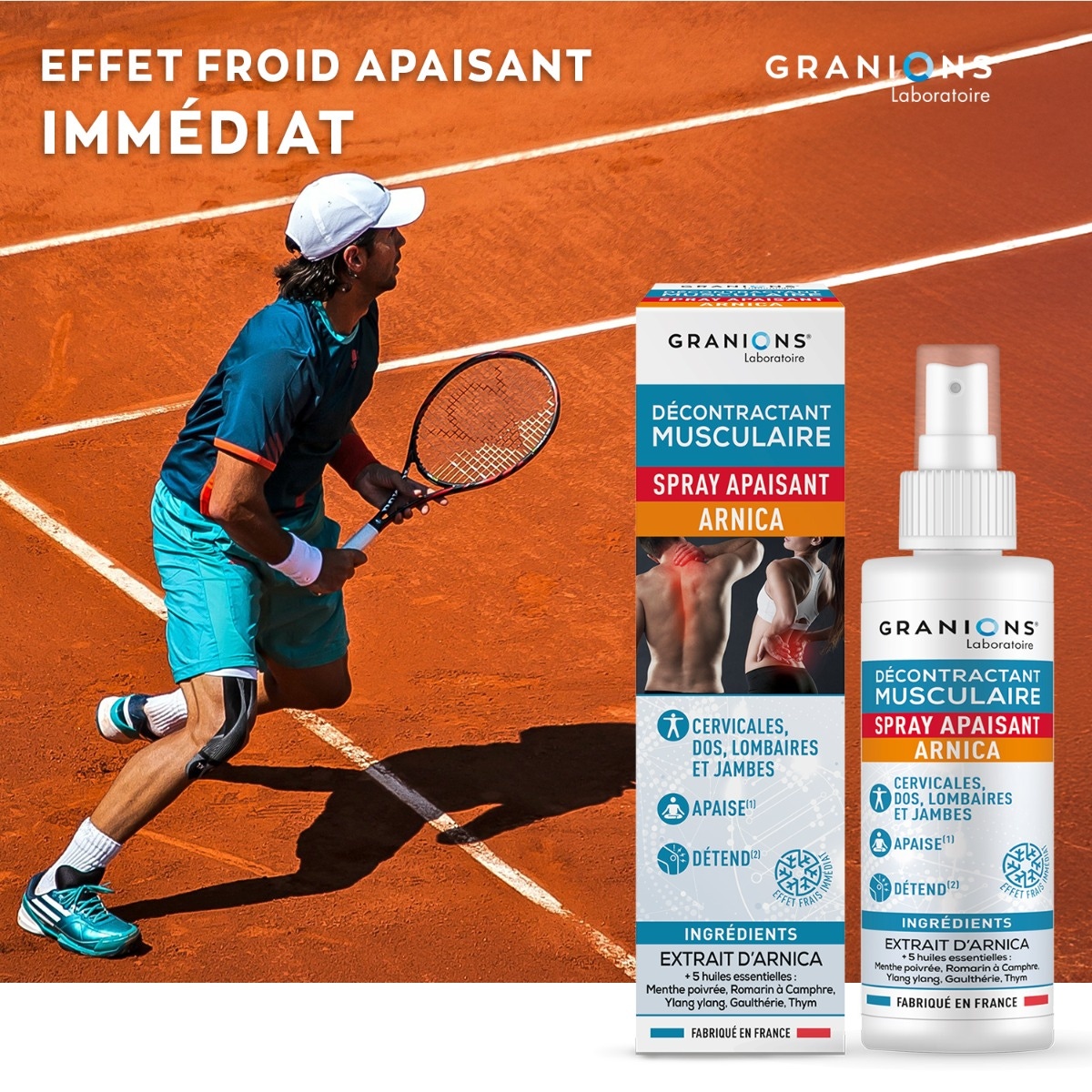 GRANIONS - Décontractant Musculaire