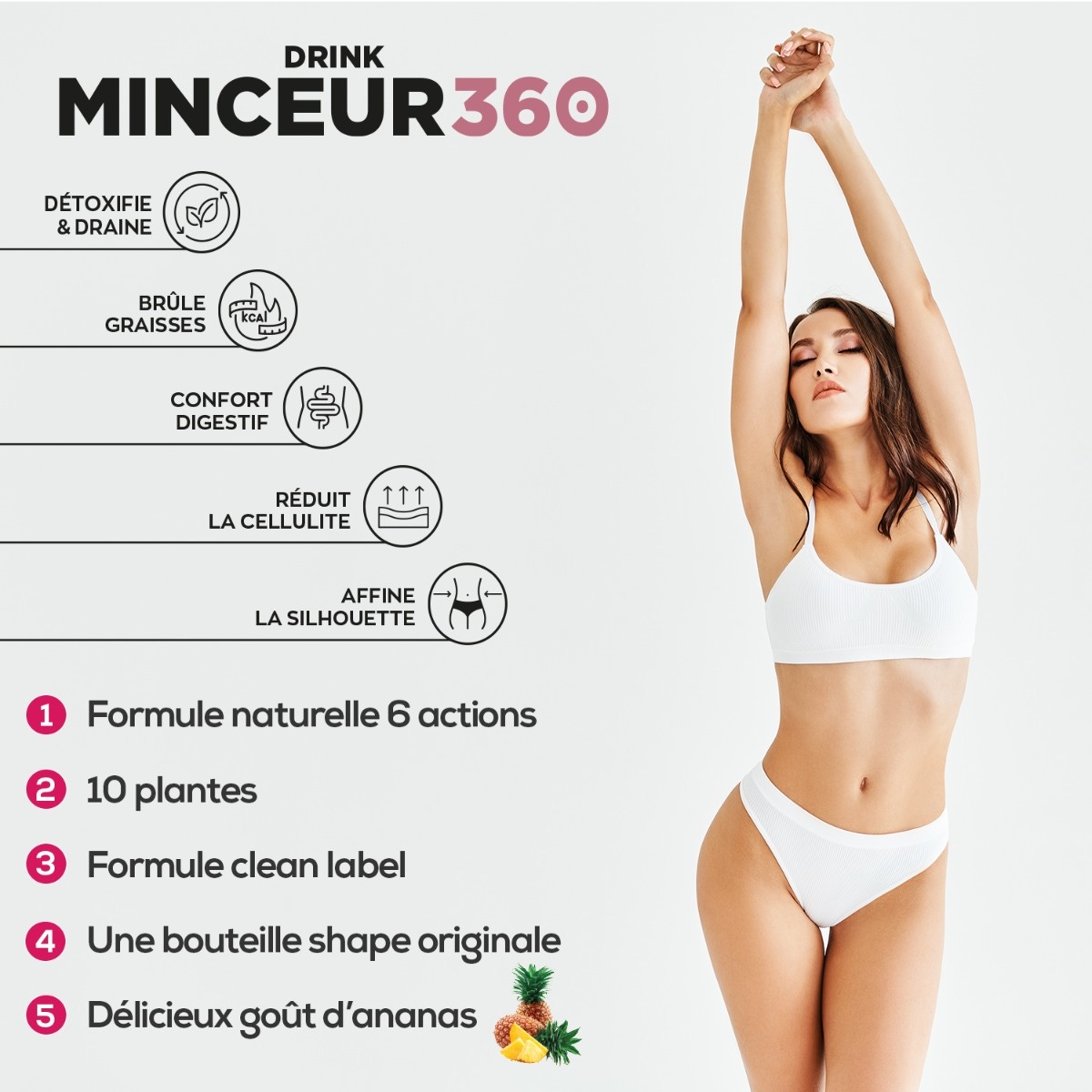 Minceur 360 drink bienfaits