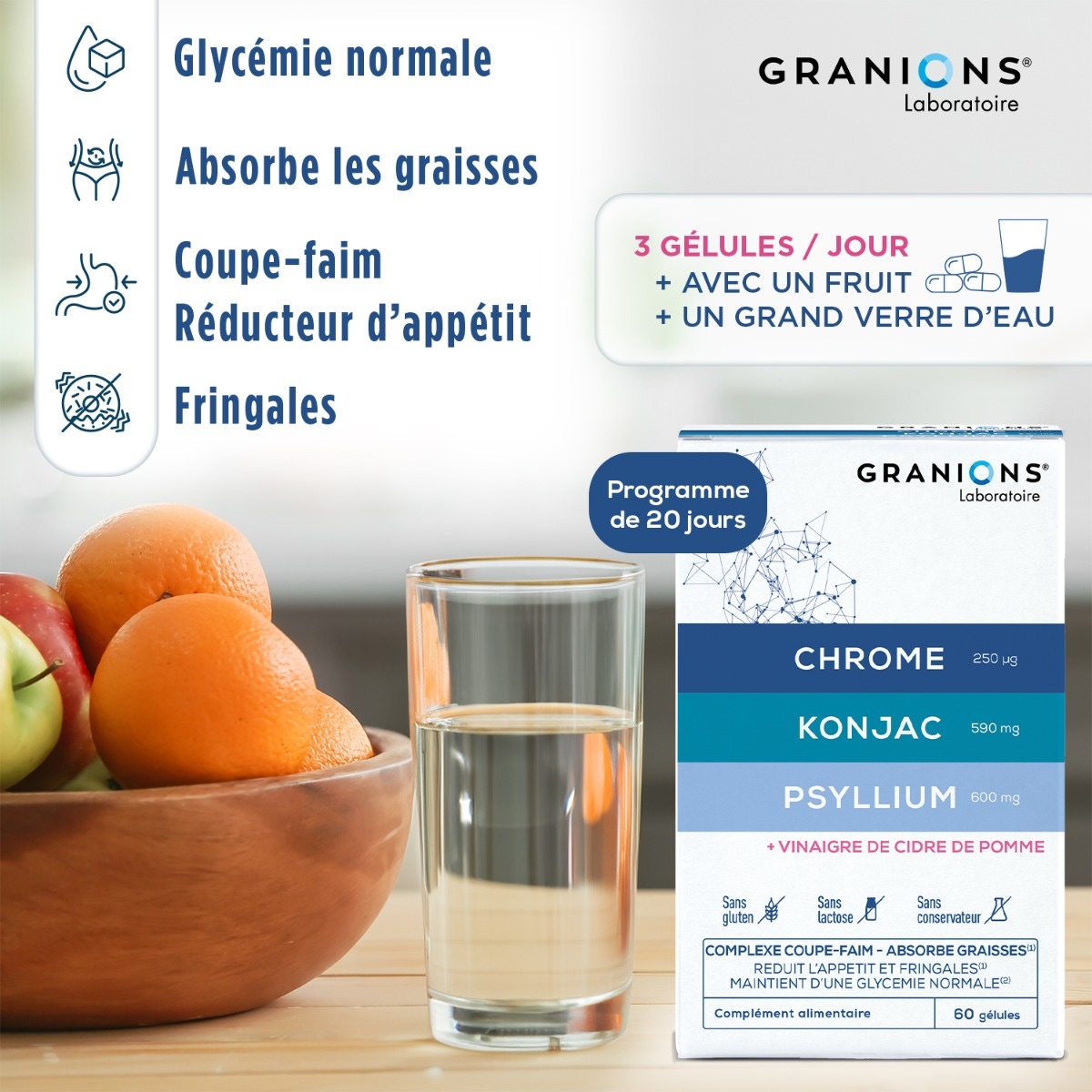 Granions Complexe Coupe Faim bienfaits