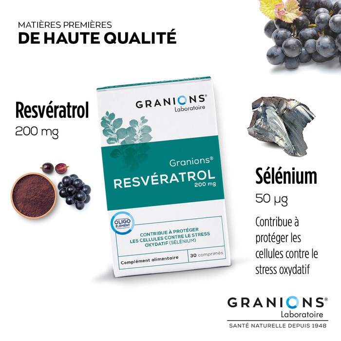Granions Resveratrol 30 cápsulas
