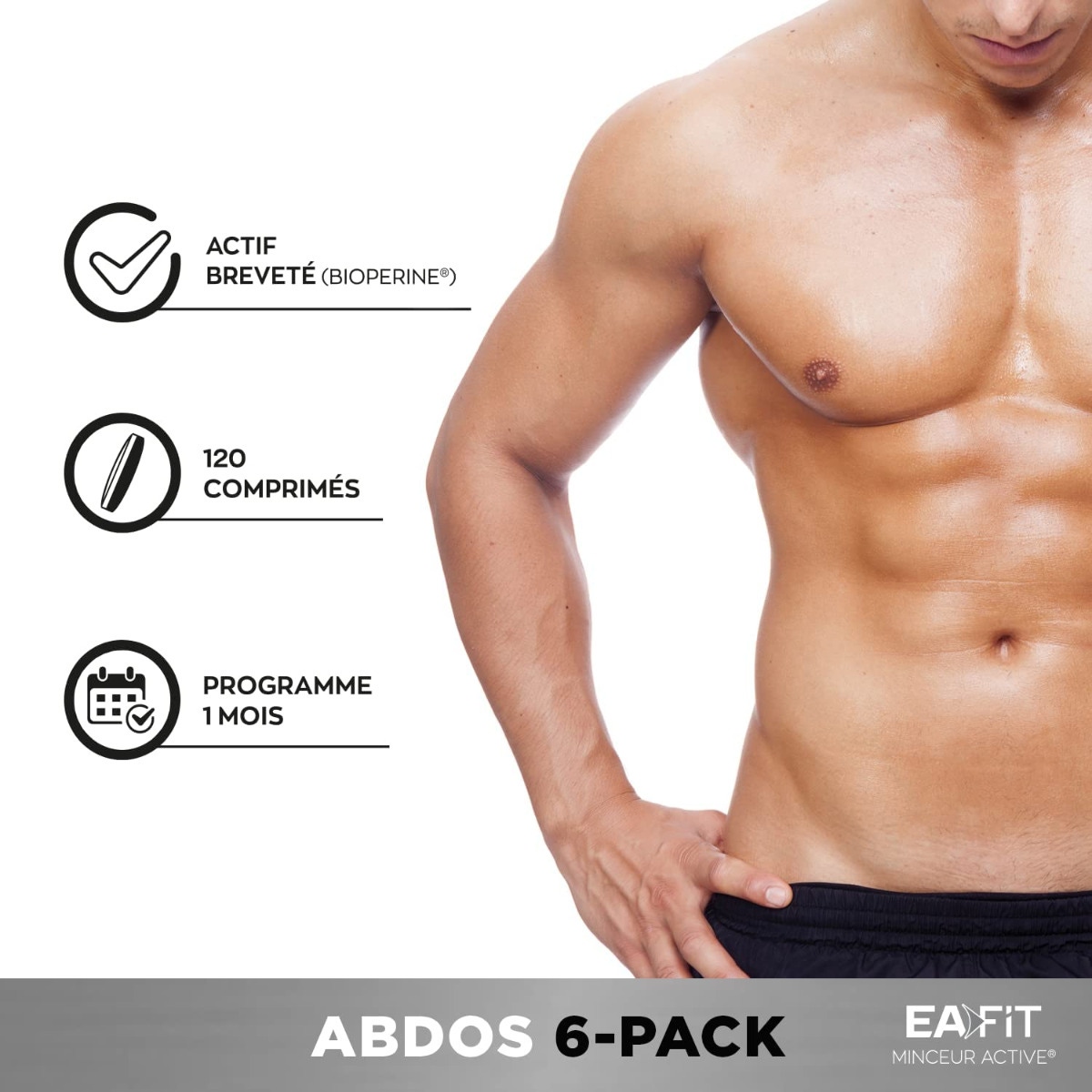 ABDOS 6-PACK actif breveté