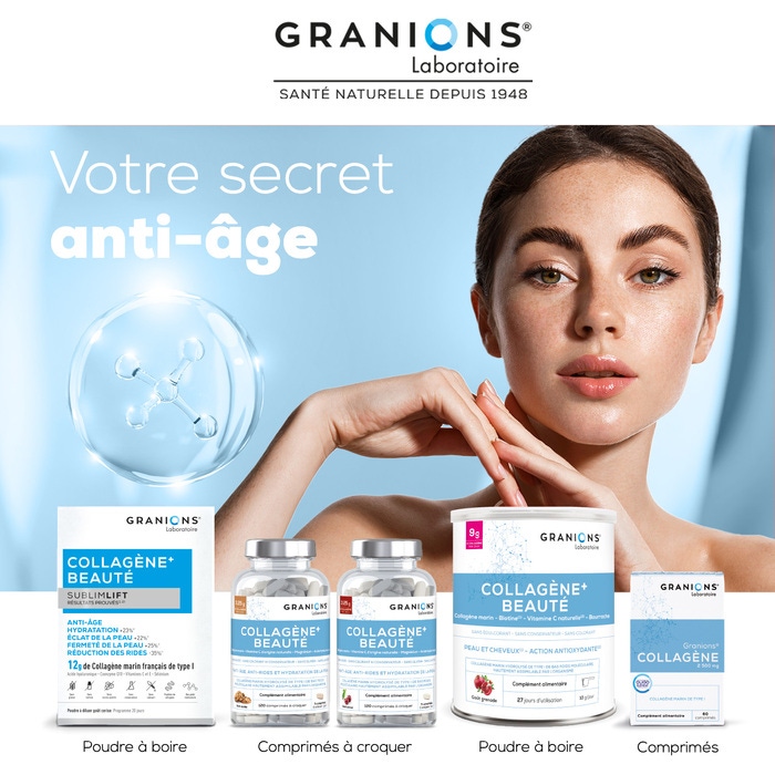 Collagène+ Beauté - Comprimé à croquer - Cerise