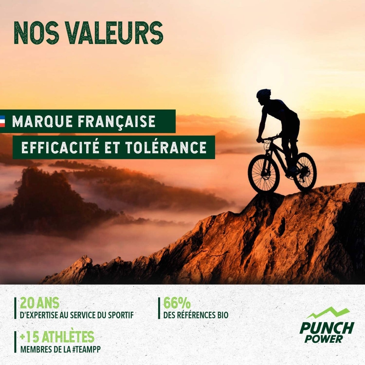 Punch Power Boisson Energétique Biodrink -  nos valeurs
