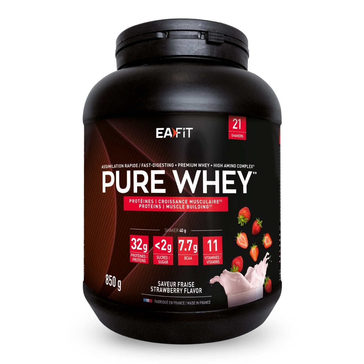 EAFIT Pure Whey fresa 850gr