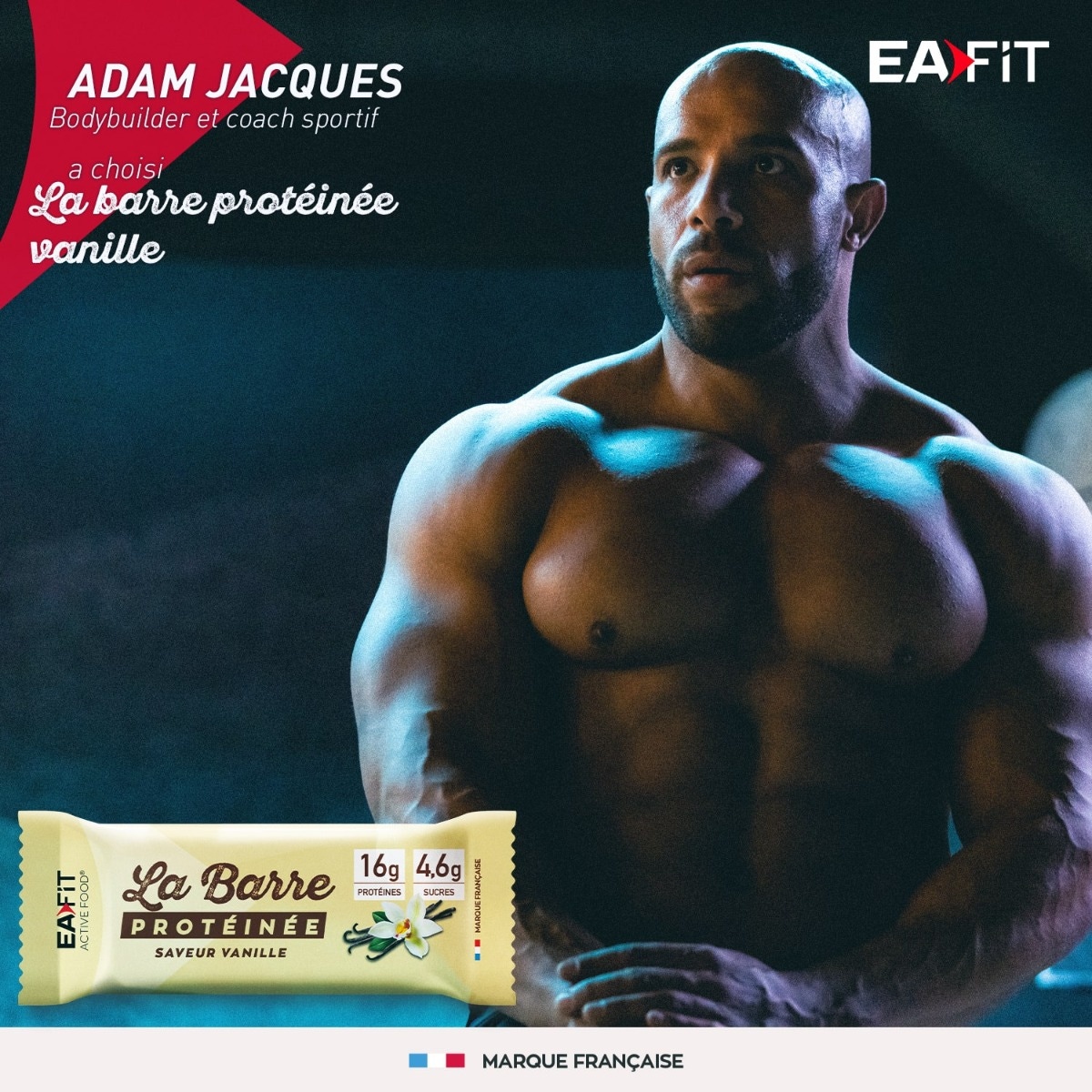 EAFIT la barre protéinée - Adam Jacques