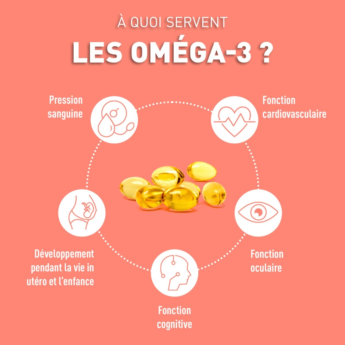GRANIONS - fonctions de l'OMEGA 3 
