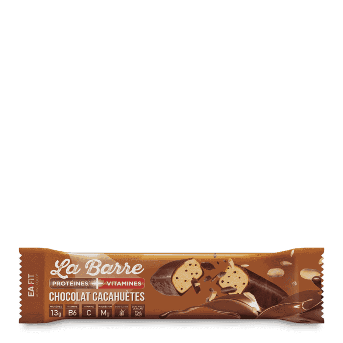 la barre protéines vitamines - face