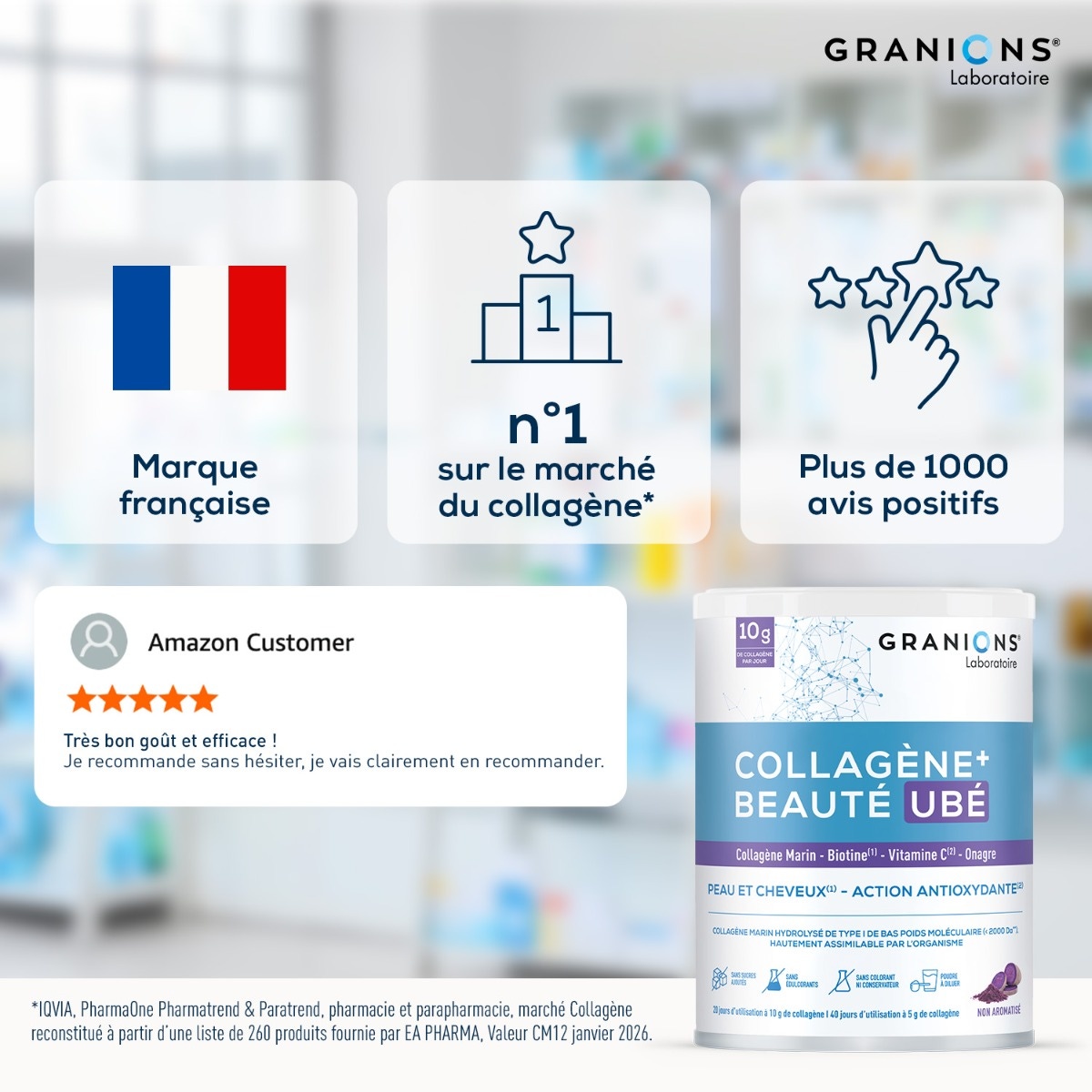 Collagène+ beauté ubé