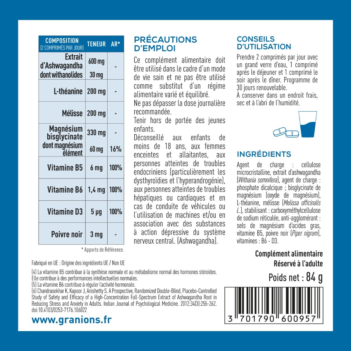 Granions - Cortisol Balance