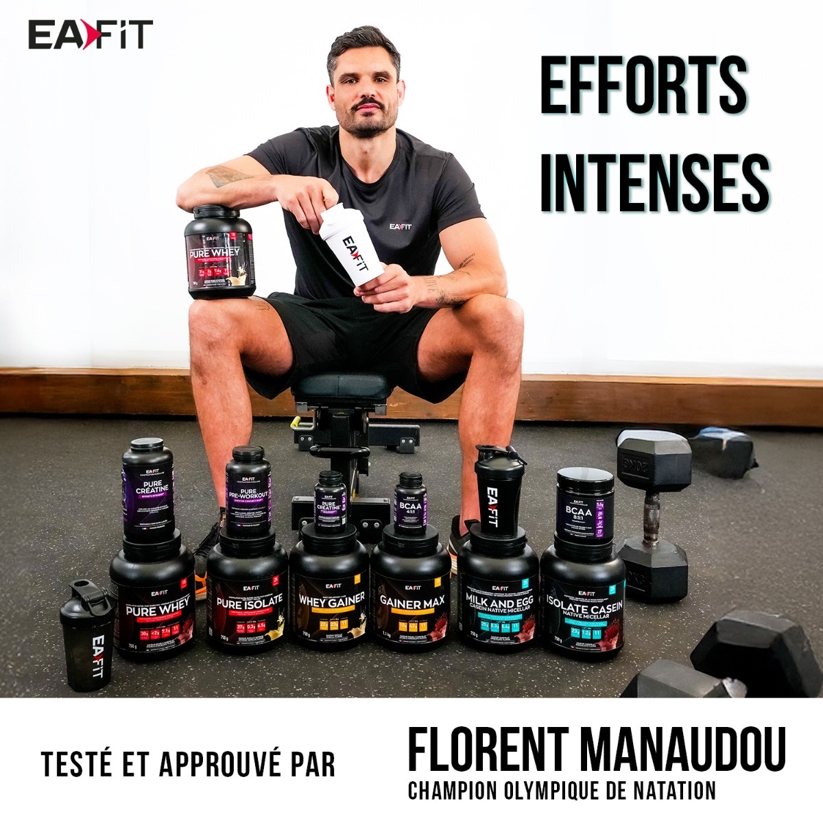 EA FIT - Isolate Casein efforts intenses