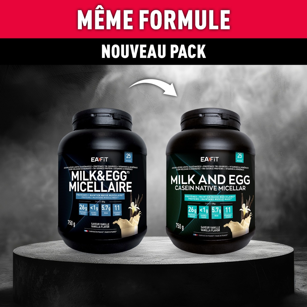 EA FIT - Milk and Egg - Nouveau Pack
