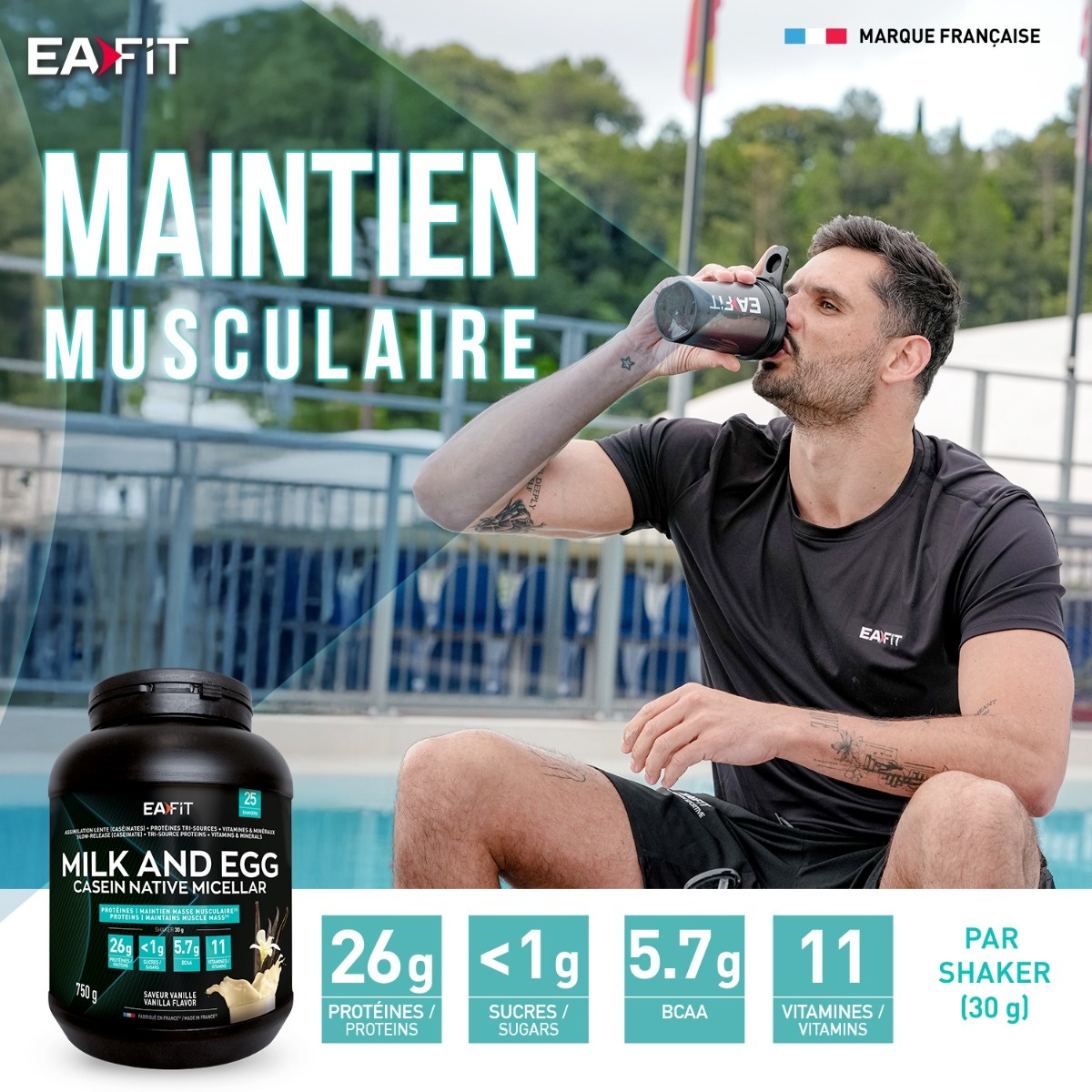 EA FIT - Milk and Egg - Maintien Musculaire