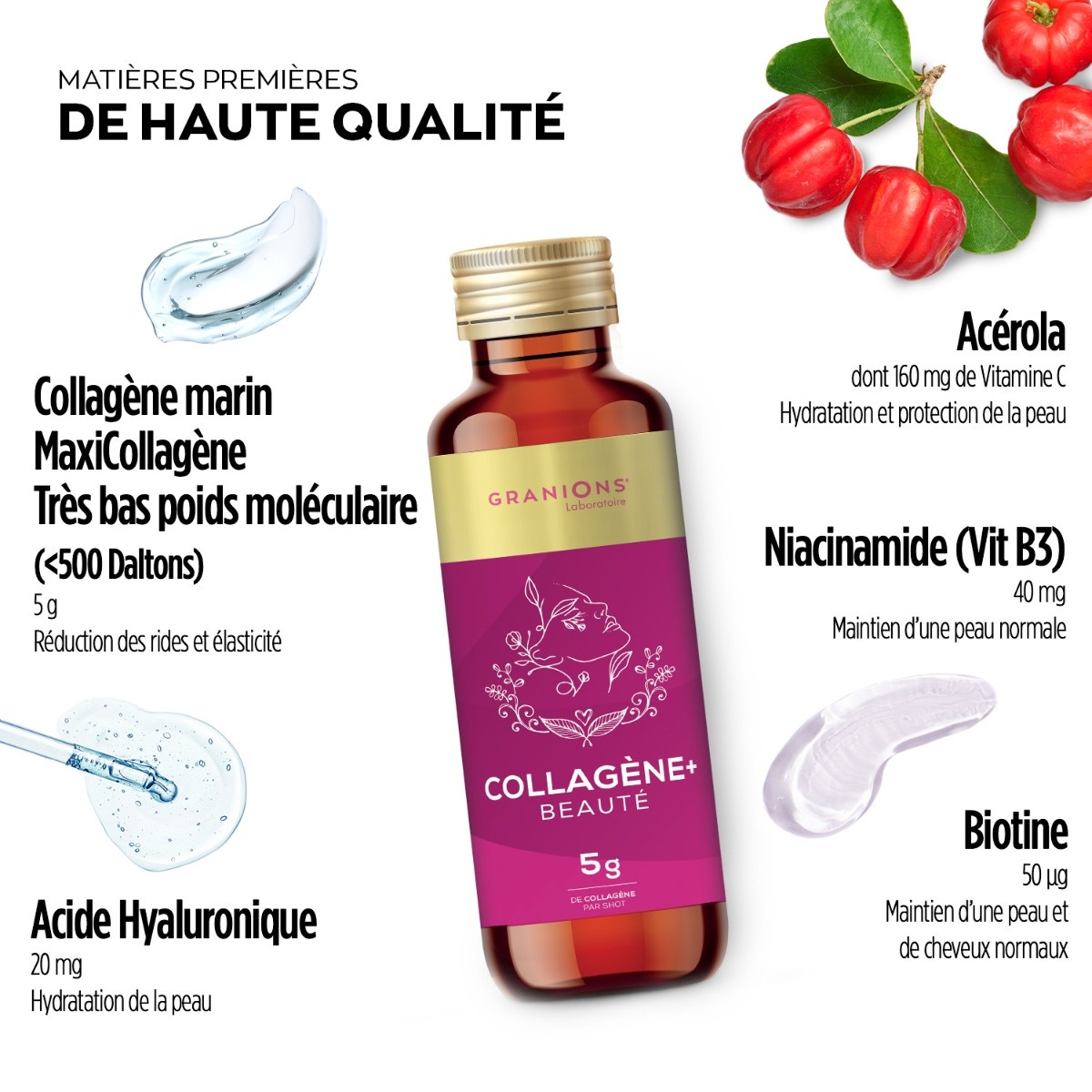 shot Collagene + beauté actifs