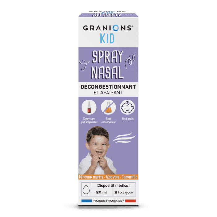 spray nasal face