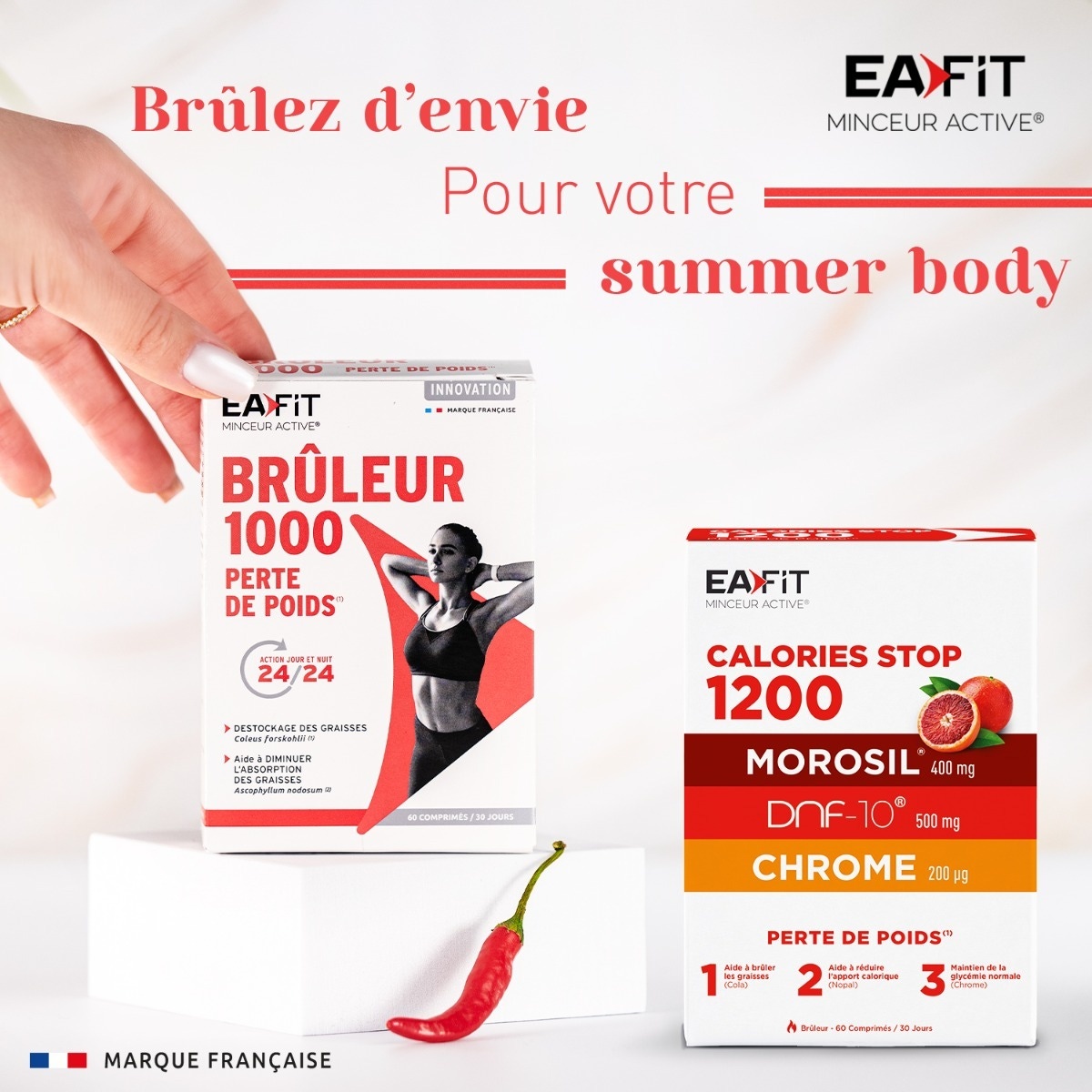 EAFIT - Minceur Active - Calories stop 1200 - Perte de poids - Morosil