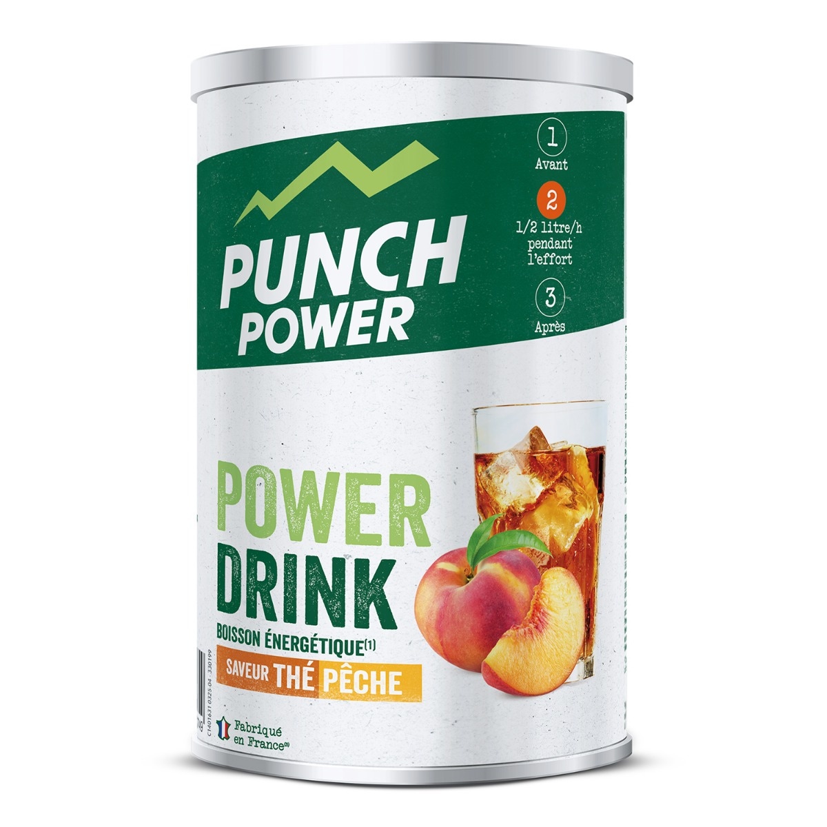 Punch Power Biodrink 500 g - Té-melocotón