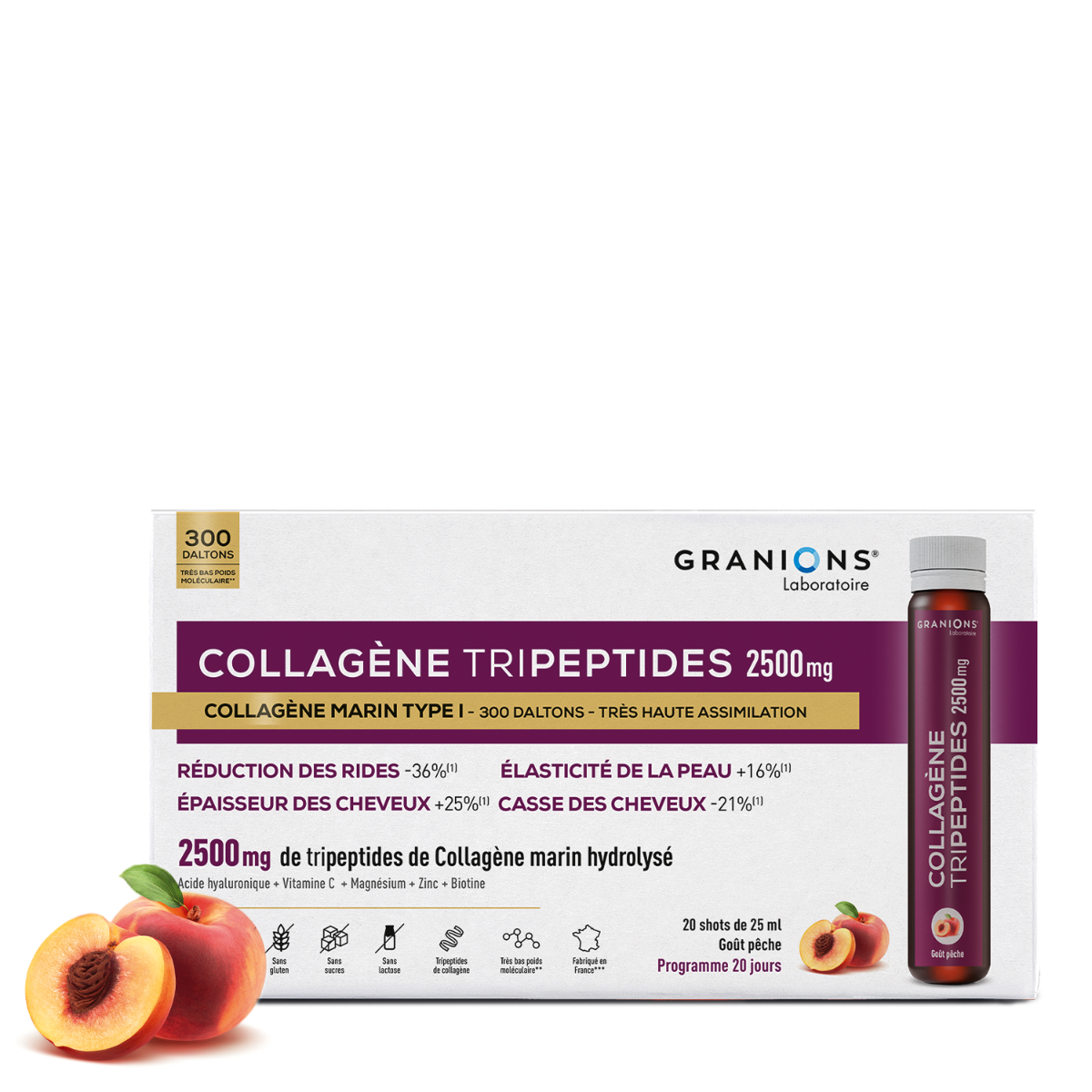 Granions - Collagène tripeptides 2500mg